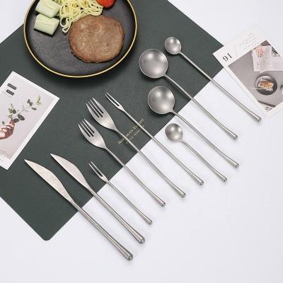 不锈钢手柄餐具 